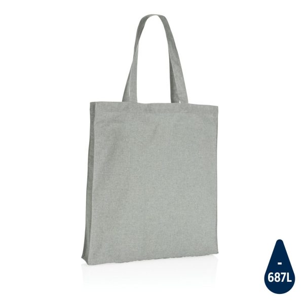 Impact AWARE™ Recycled cotton tote w/bottom 145g P762.642