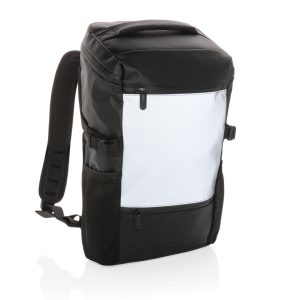 PU high visibility easy access 15.6" laptop backpack P762.721