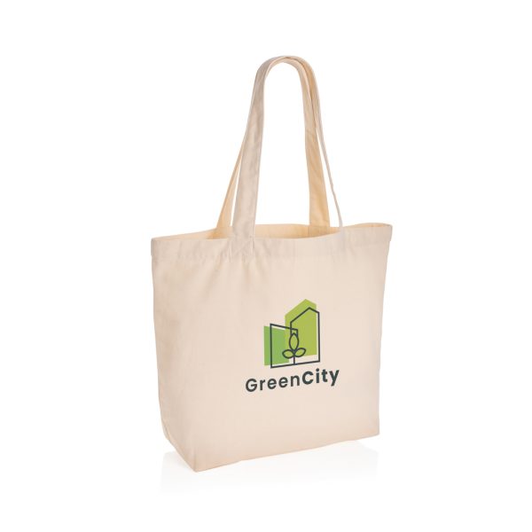 Impact Aware™ 240 gsm rcanvas shopper w/pocket undyed P762.960