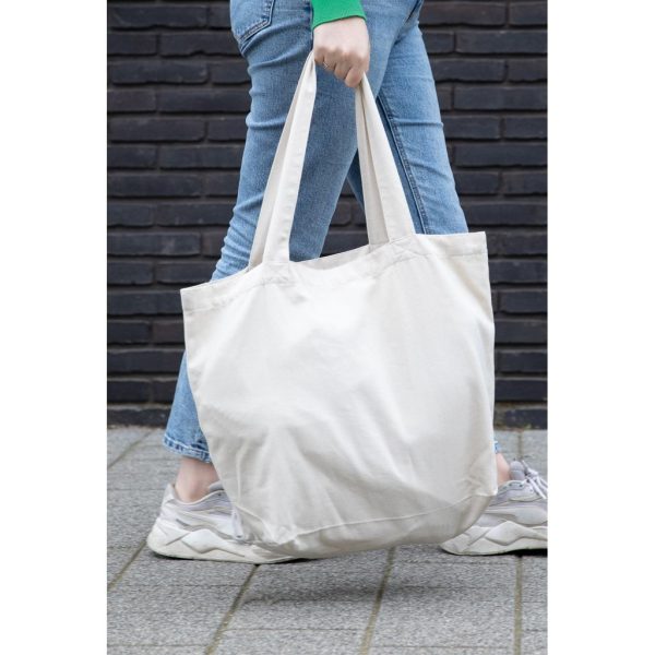 Impact Aware™ 240 gsm rcanvas shopper w/pocket undyed P762.960