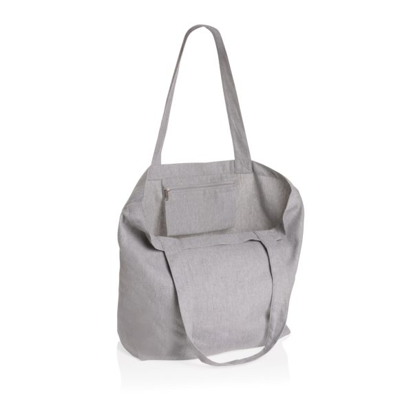 Impact Aware™ 240 gsm rcanvas shopper w/pocket undyed P762.962