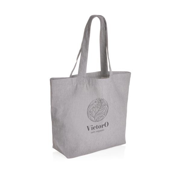 Impact Aware™ 240 gsm rcanvas shopper w/pocket undyed P762.962