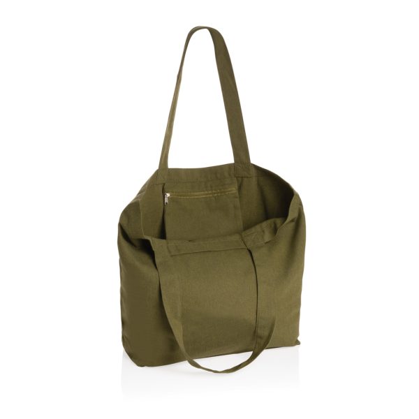 Impact Aware™ 240 gsm rcanvas shopper w/pocket undyed P762.967