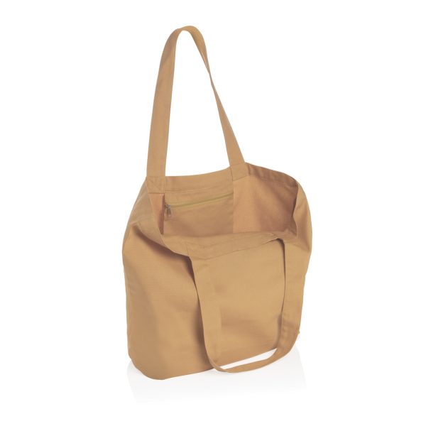 Impact Aware™ 240 gsm rcanvas shopper w/pocket undyed P762.969