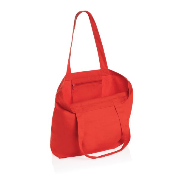 Impact Aware™ 240 gsm rcanvas shopper w/pocket P762.974