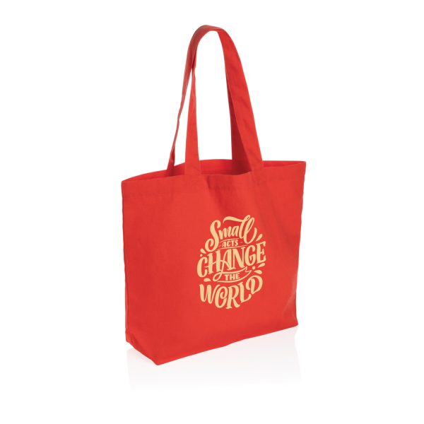 Impact Aware™ 240 gsm rcanvas shopper w/pocket P762.974