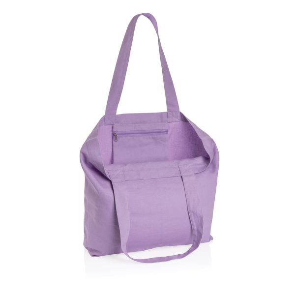 Impact Aware™ 240 gsm rcanvas shopper w/pocket P762.976