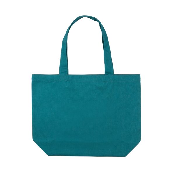 Impact Aware™ 240 gsm rcanvas shopper w/pocket P762.977