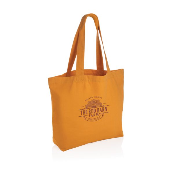 Impact Aware™ 240 gsm rcanvas shopper w/pocket P762.978