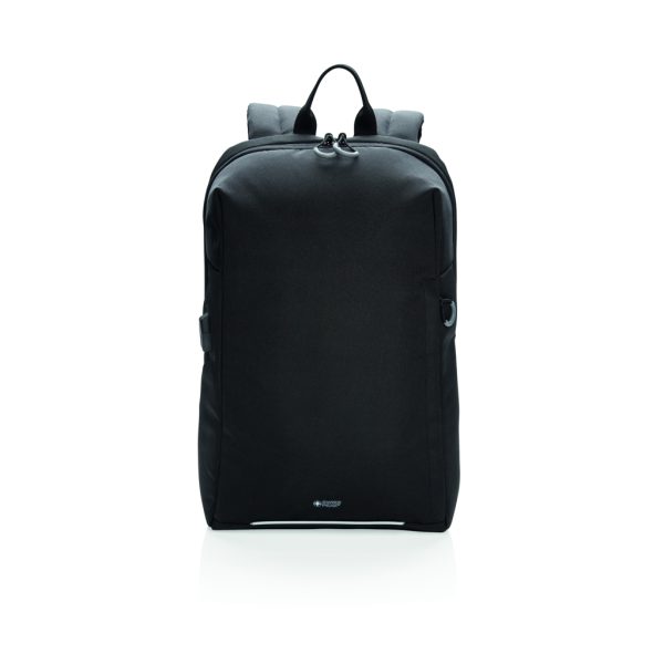 Swiss Peak AWARE™ RFID and USB laptop backpack P763.161