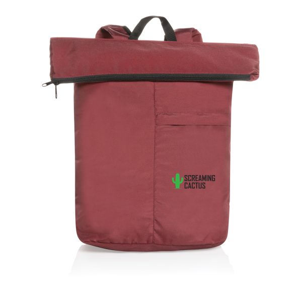 Dillon AWARE™ RPET lighweight foldable backpack P763.174