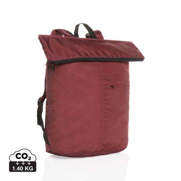 Dillon AWARE™ RPET lighweight foldable backpack P763.174