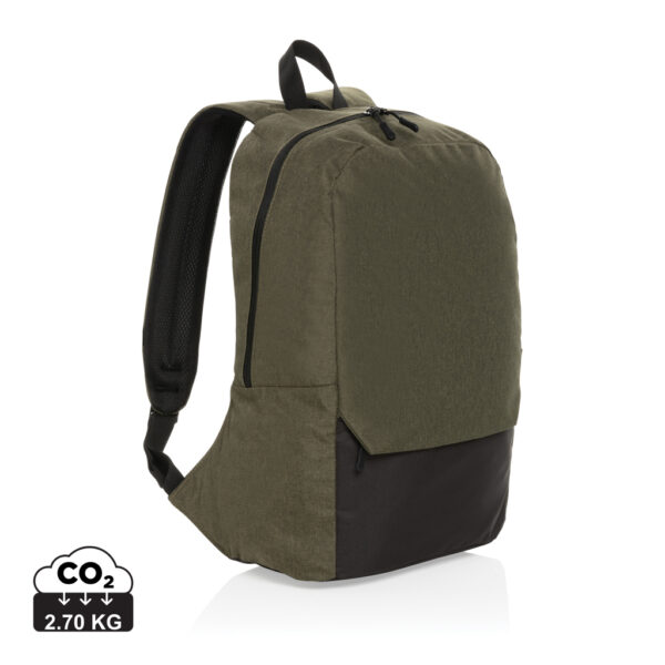 Kazu AWARE™ RPET basic 15.6 inch laptop backpack P763.257