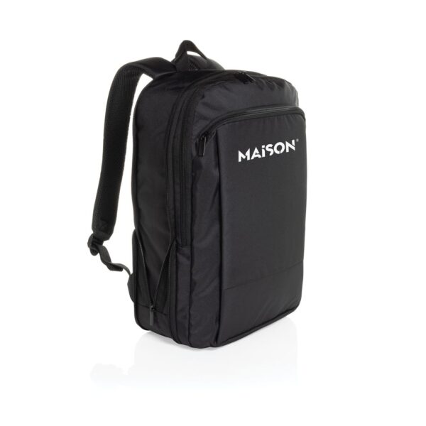 Flexpack Aware™ RPET Expandable Slim 15.6" Laptop Backpack P763.4901