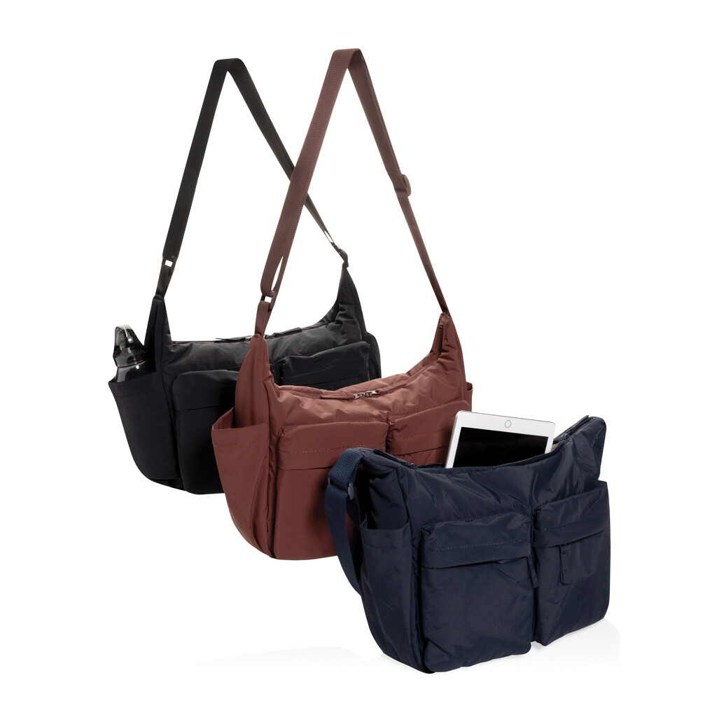Torba preko ramena KENTO URBAN RCS reciklirani najlon podstavljena P763.5824