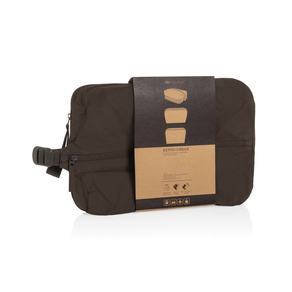 Set organizatora za putovanja KENTO URBAN RCS reciklirani najlon P763.6009