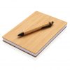 A5 Bamboo notebook & pen set P772.159