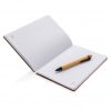 A5 Bamboo notebook & pen set P772.159