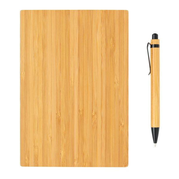 A5 Bamboo notebook & pen set P772.159