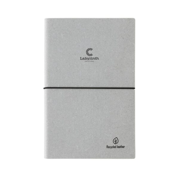 A5 recycled leather notebook P772.2112
