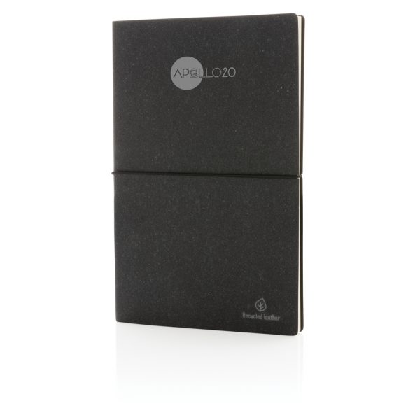A5 recycled leather notebook P772.212