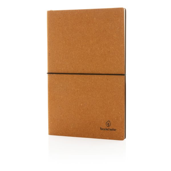 A5 recycled leather notebook P772.219