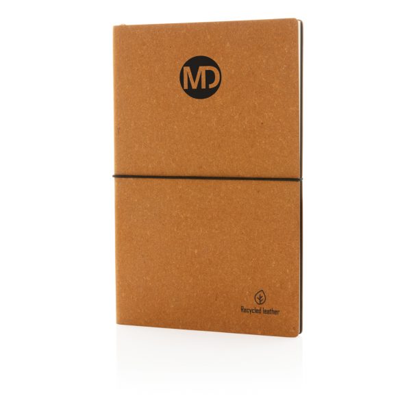 A5 recycled leather notebook P772.219