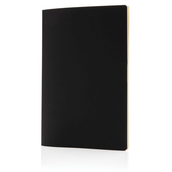 Softcover PU notebook with coloured edge P774.023