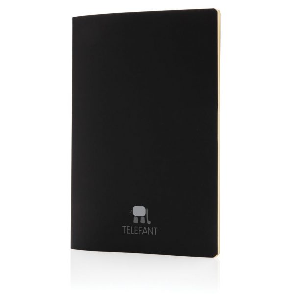 Softcover PU notebook with coloured edge P774.023