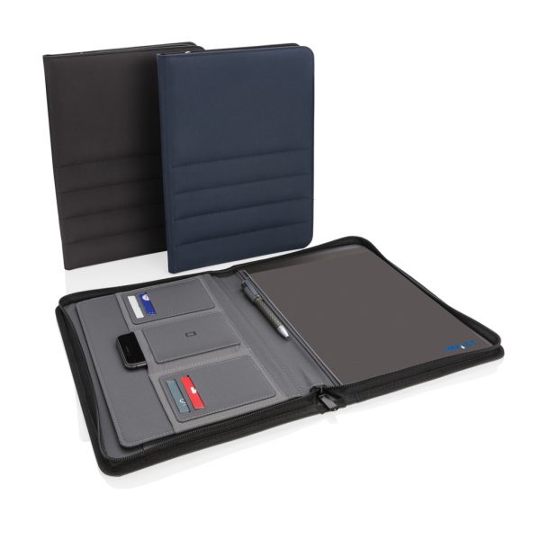 Impact AWARE™ RPET A4 portfolio with zipper P774.161