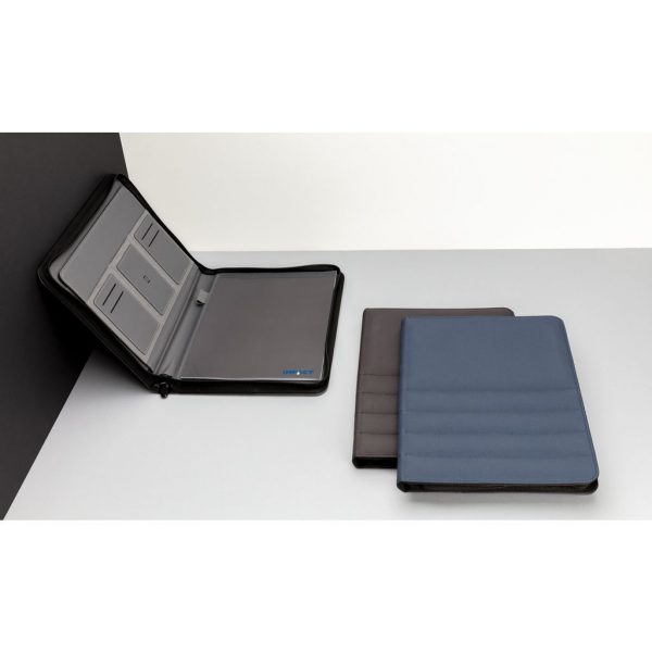 Impact AWARE™ RPET A4 portfolio with zipper P774.161