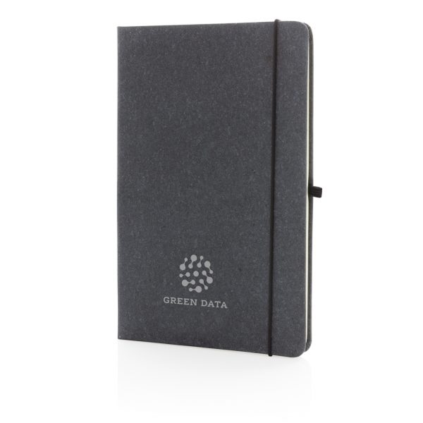 Recycled leather hardcover notebook A5 P774.202