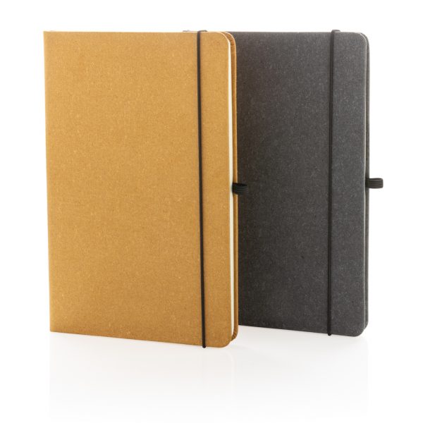 Recycled leather hardcover notebook A5 P774.202