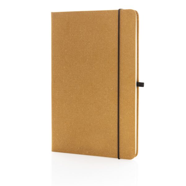 Recycled leather hardcover notebook A5 P774.209