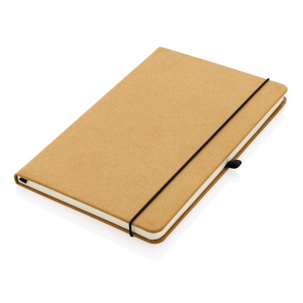 Recycled leather hardcover notebook A5 P774.209