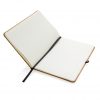 Recycled leather hardcover notebook A5 P774.209