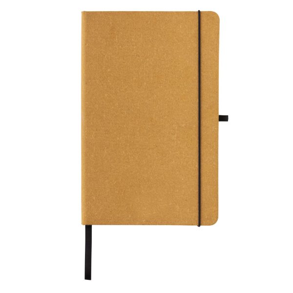 Recycled leather hardcover notebook A5 P774.209