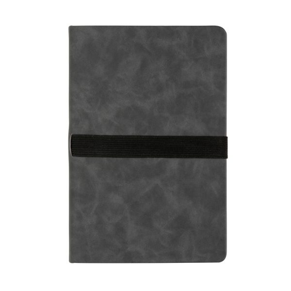 Deluxe hardcover PU notebook A5 with phone and pen holder P774.232