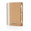 Kraft spiral notebook with pen P774.263