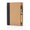 Kraft spiral notebook with pen P774.265