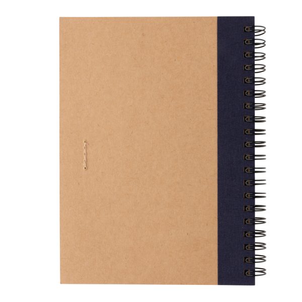 Kraft spiral notebook with pen P774.265