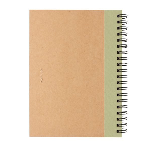 Kraft spiral notebook with pen P774.267