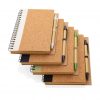 Cork spiral notebook with pen P774.271