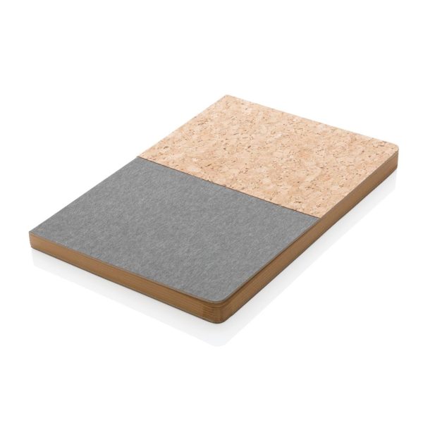 A5 cork & kraft notebook P774.331