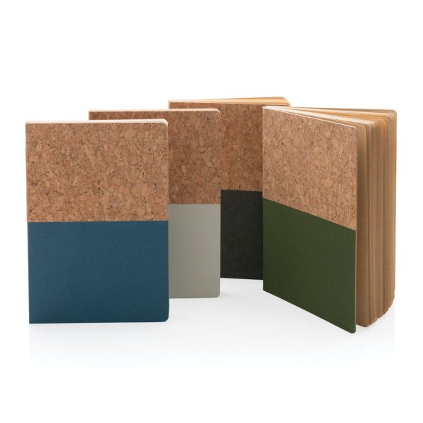 A5 cork & kraft notebook P774.331