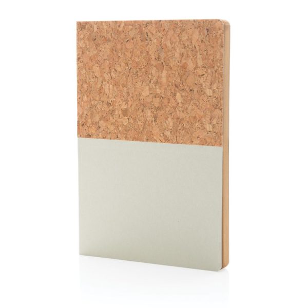 A5 cork & kraft notebook P774.333