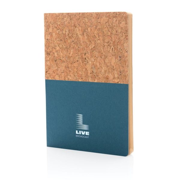 A5 cork & kraft notebook P774.335