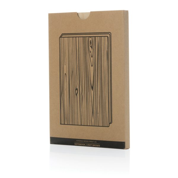 Kavana wood print A5 notebook P774.367