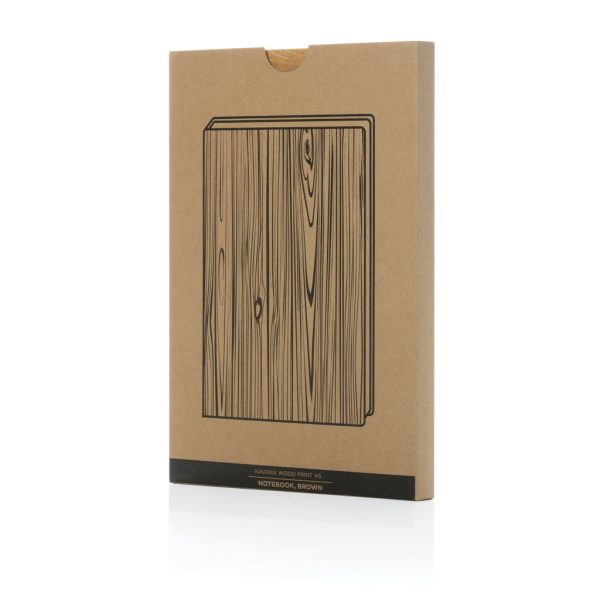 Kavana wood print A5 notebook P774.368