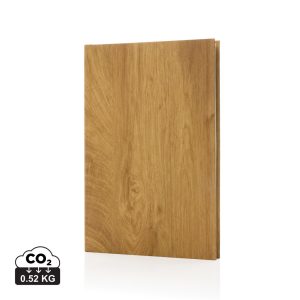 Bilježnica A5 Kavana s uzorkom drva P774.368